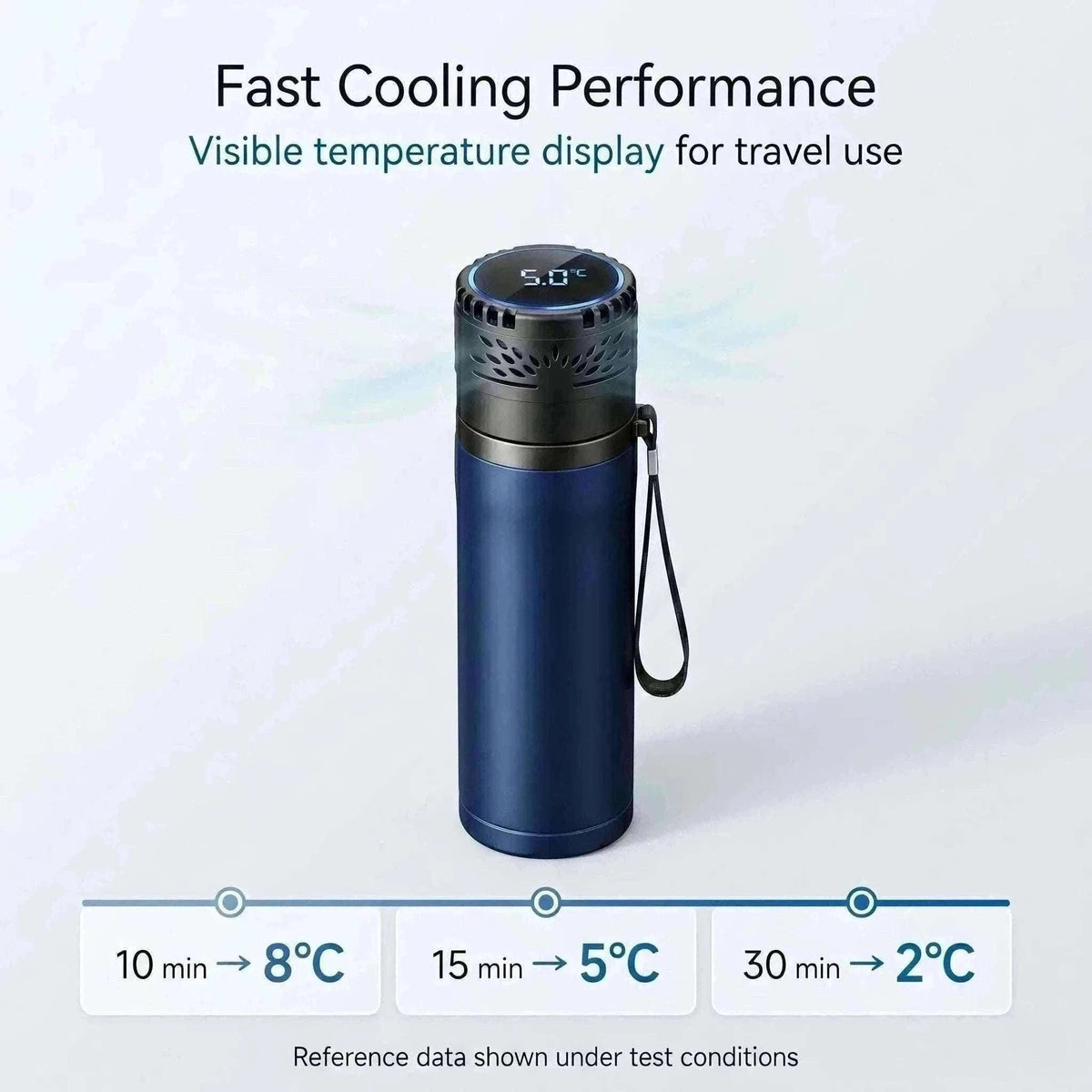 Portable Insulin Cooler Mini Fridge with Digital Temperature Control-Black / CN