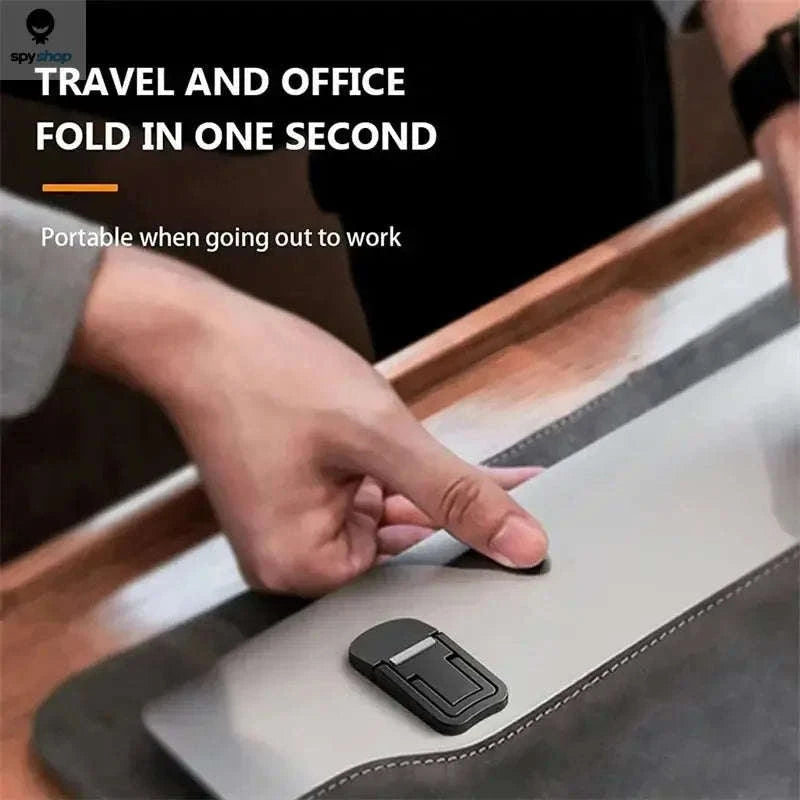 Portable Laptop Stand – Adjustable, Foldable & Workspace-Friendly Support-A-Black