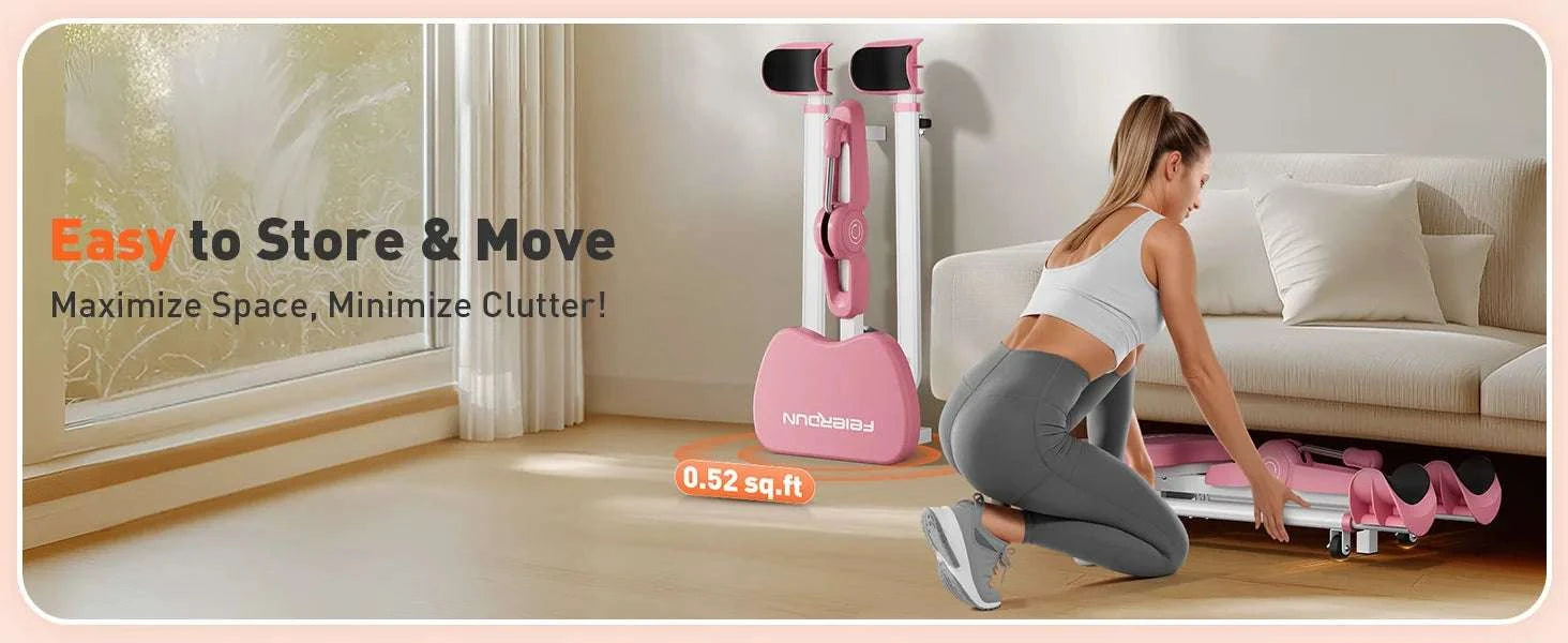Portable Leg Stretcher Machine with 0–180° Split Training Control-Pink / United States