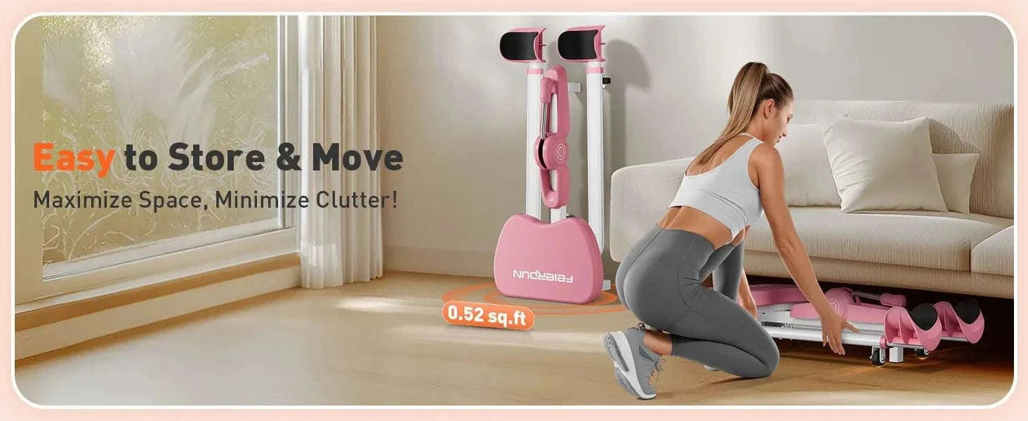 Portable Leg Stretcher Machine with 0–180° Split Training Control-Pink / United States