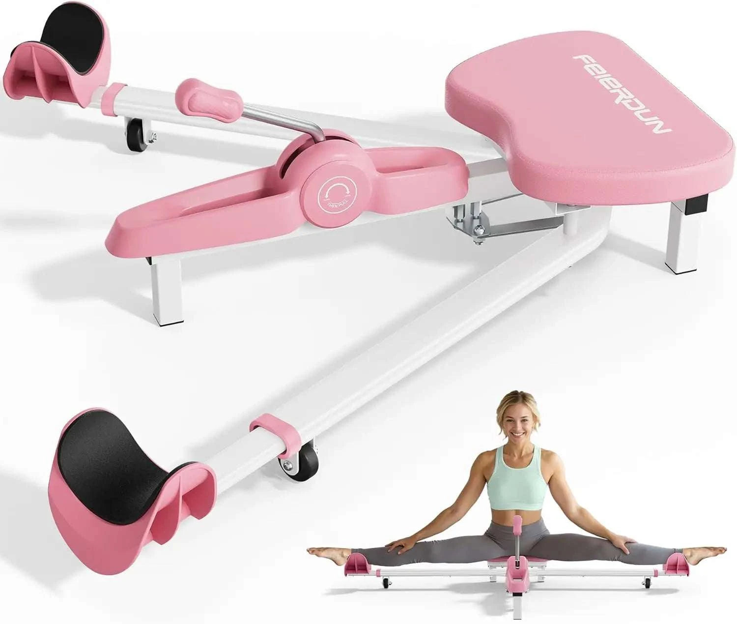 Portable Leg Stretcher Machine with 0–180° Split Training Control-