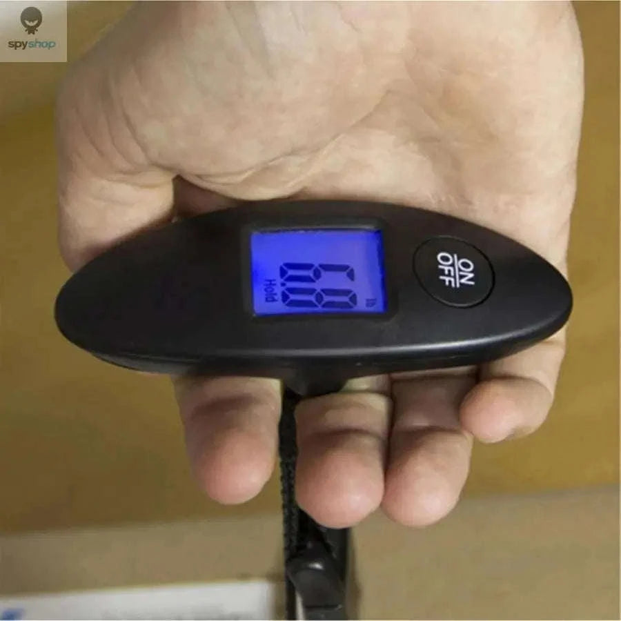 Portable Luggage Scale with High‑Precision Digital Display-black