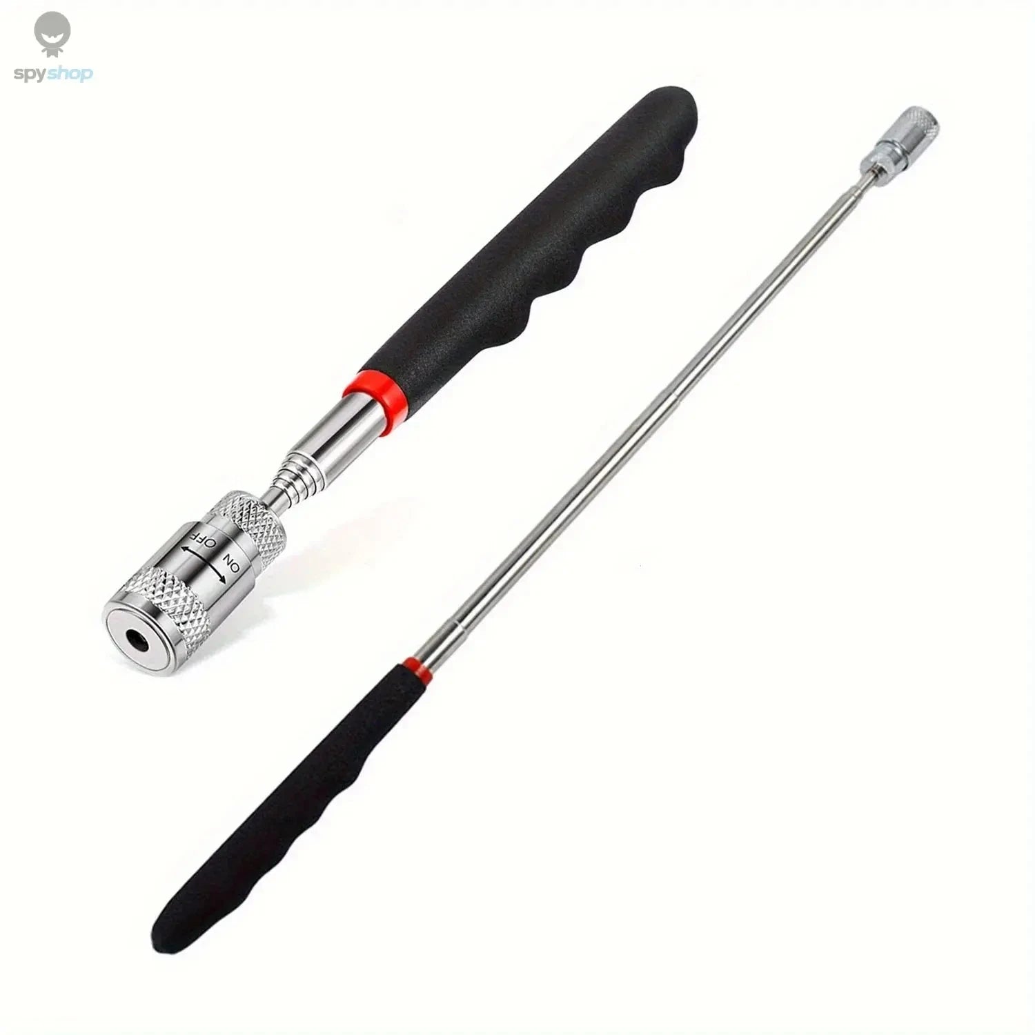 Portable Magnetic Pick Up Tool with Extendable LED Torch-Magnetic Rod