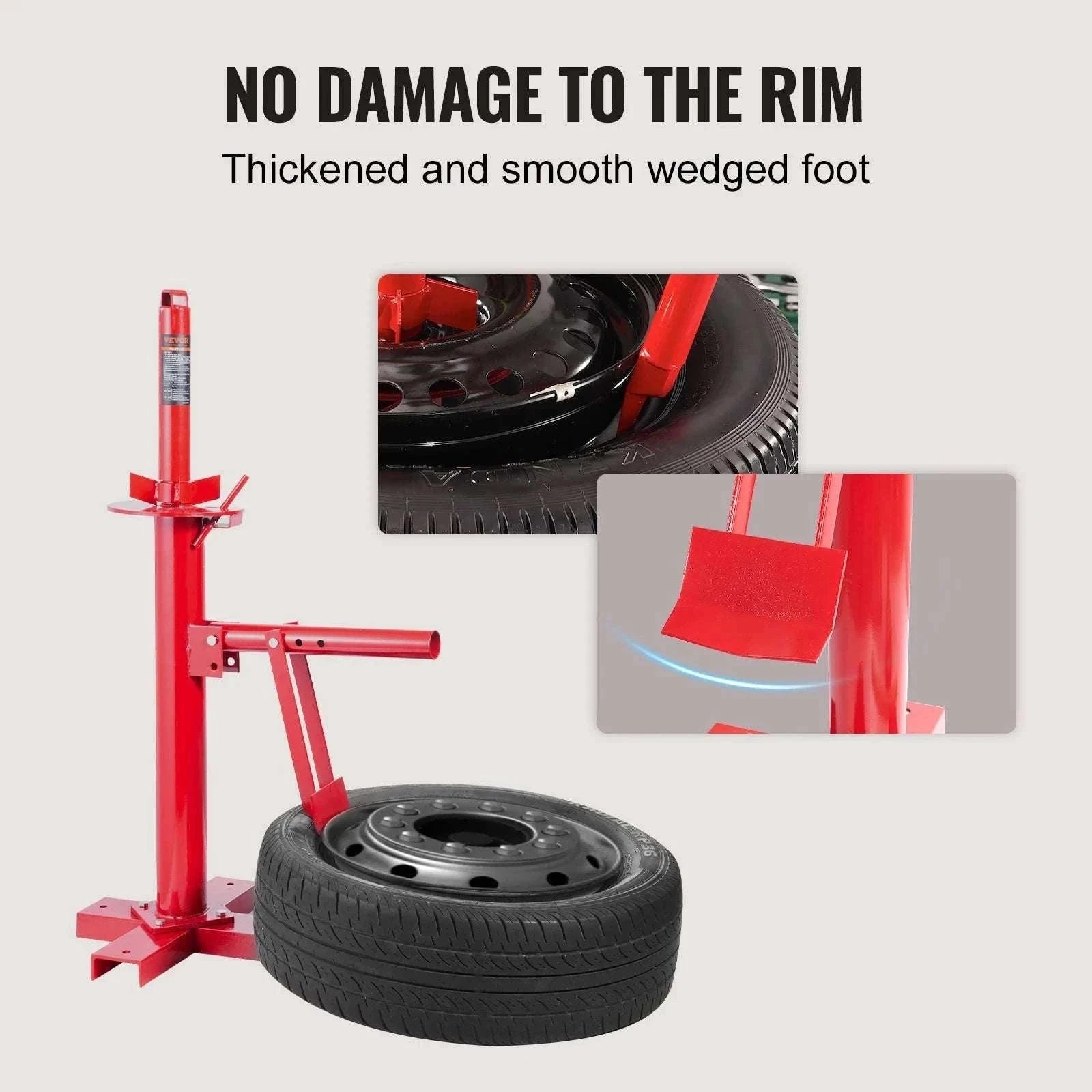 Portable Manual Tire Changer Bead Breaker for 8–16 Inch Tires-United States