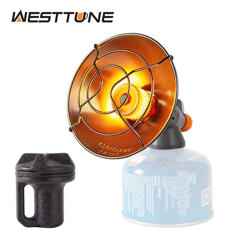 Portable Mini Gas Camping Heater with Propane Adapter-Heater