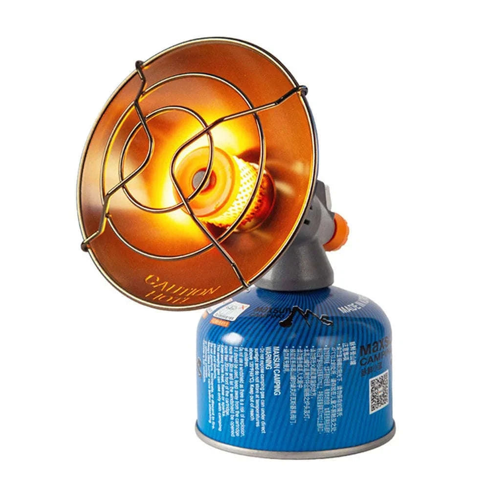 Portable Mini Gas Camping Heater with Propane Adapter-Heater