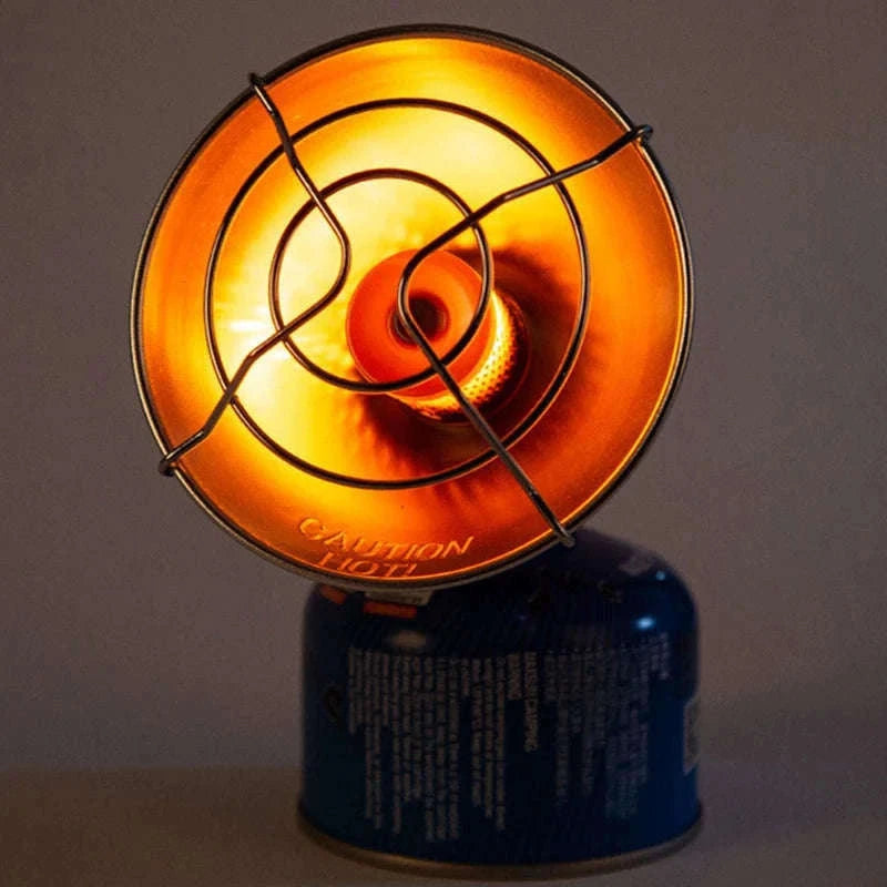 Portable Mini Gas Camping Heater with Propane Adapter-Heater