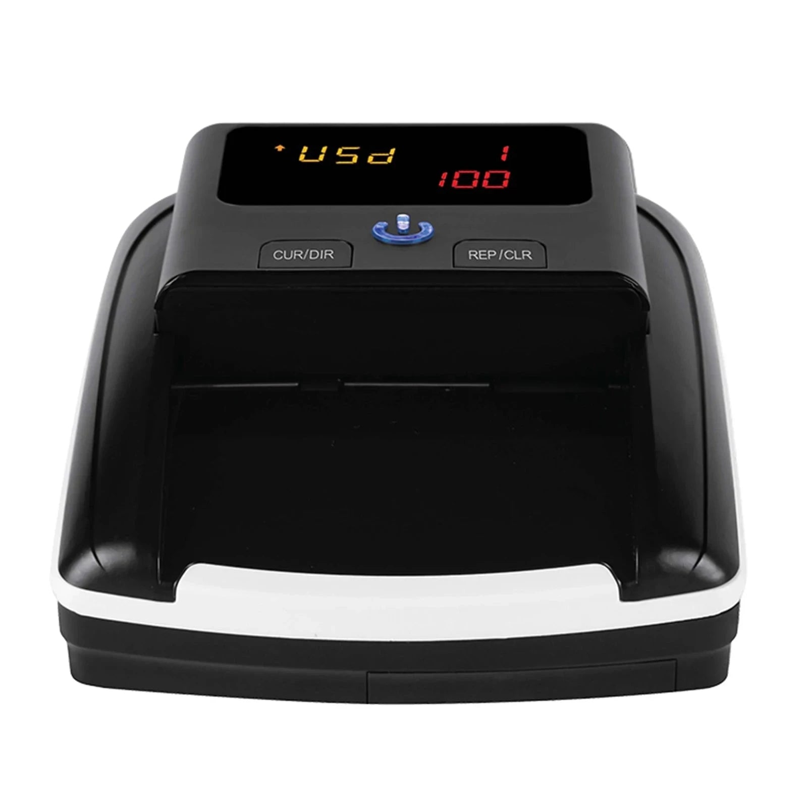 Portable Mini Money Counter and Counterfeit Bill Detector-black / EU