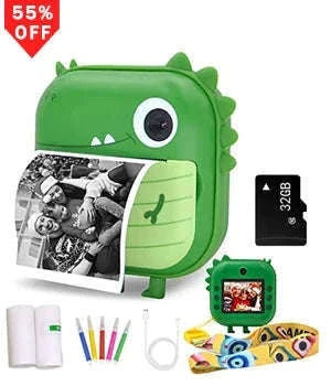 Portable Mini Thermal Printer for Labels, Notes, and Photos-PURPLE