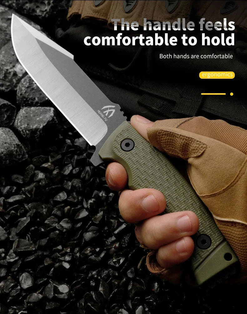 Portable Multifunctional Knife for Outdoor Survival-black / United States