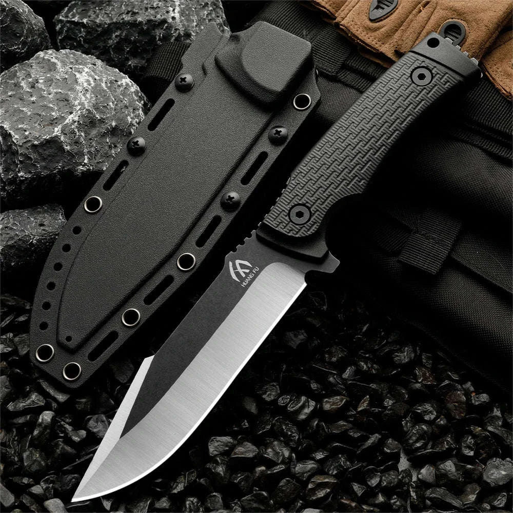 Portable Multifunctional Knife for Outdoor Survival-black / United States