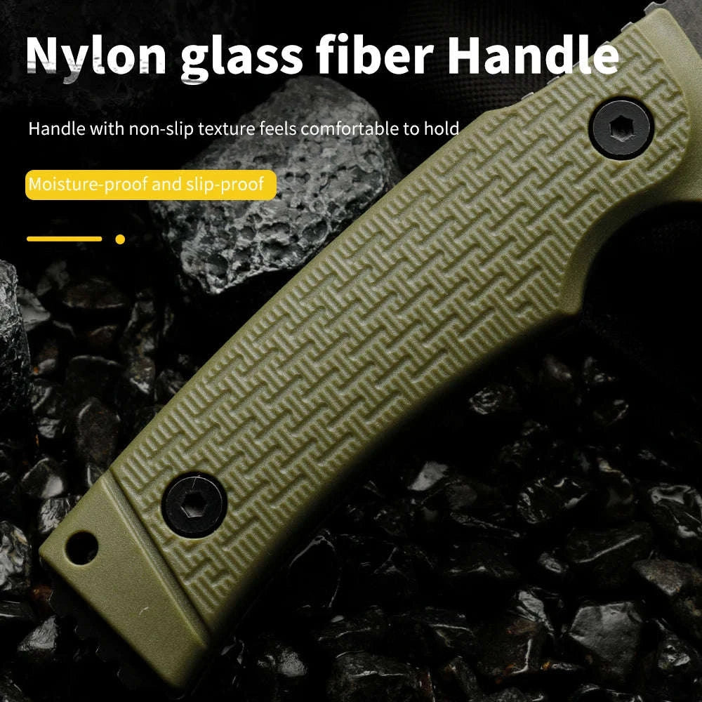 Portable Multifunctional Knife for Outdoor Survival-black / United States