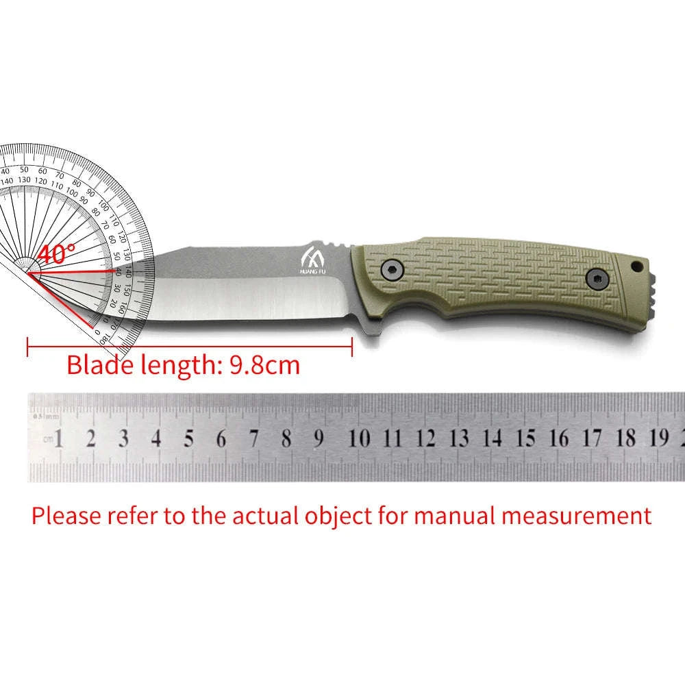 Portable Multifunctional Knife for Outdoor Survival-black / United States