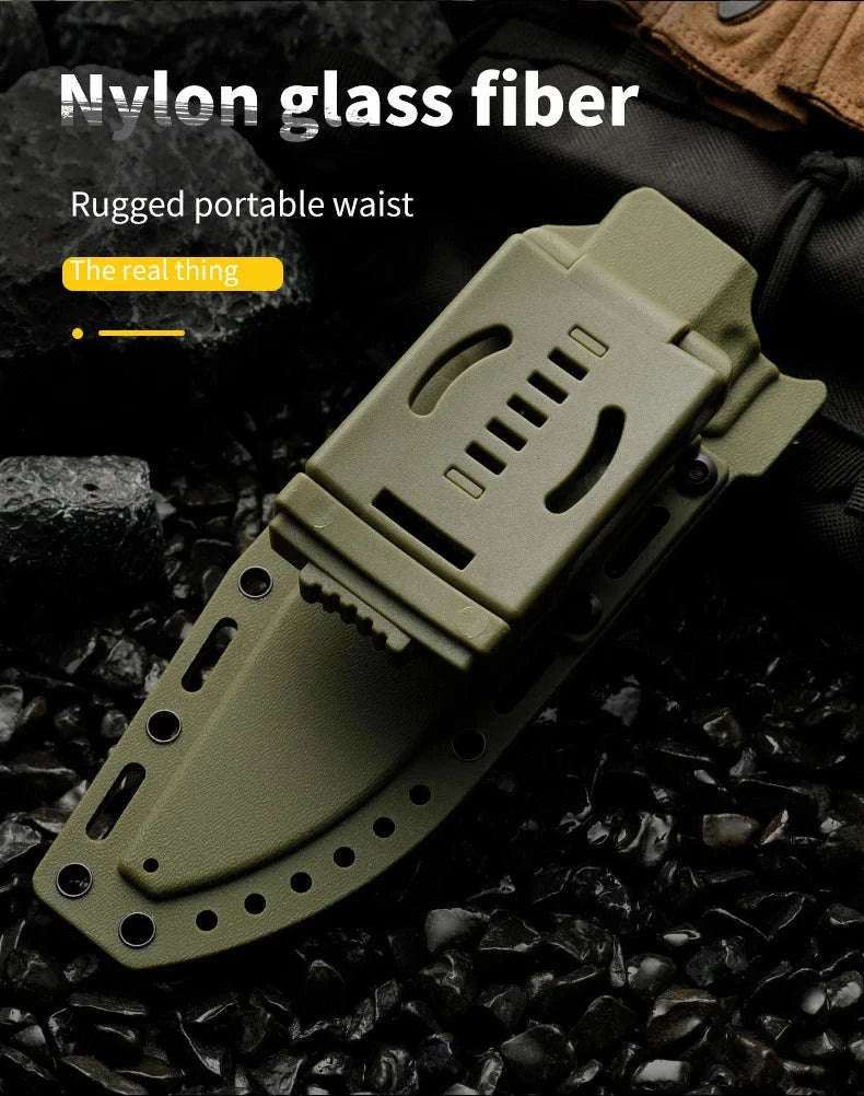 Portable Multifunctional Knife for Outdoor Survival-black / United States