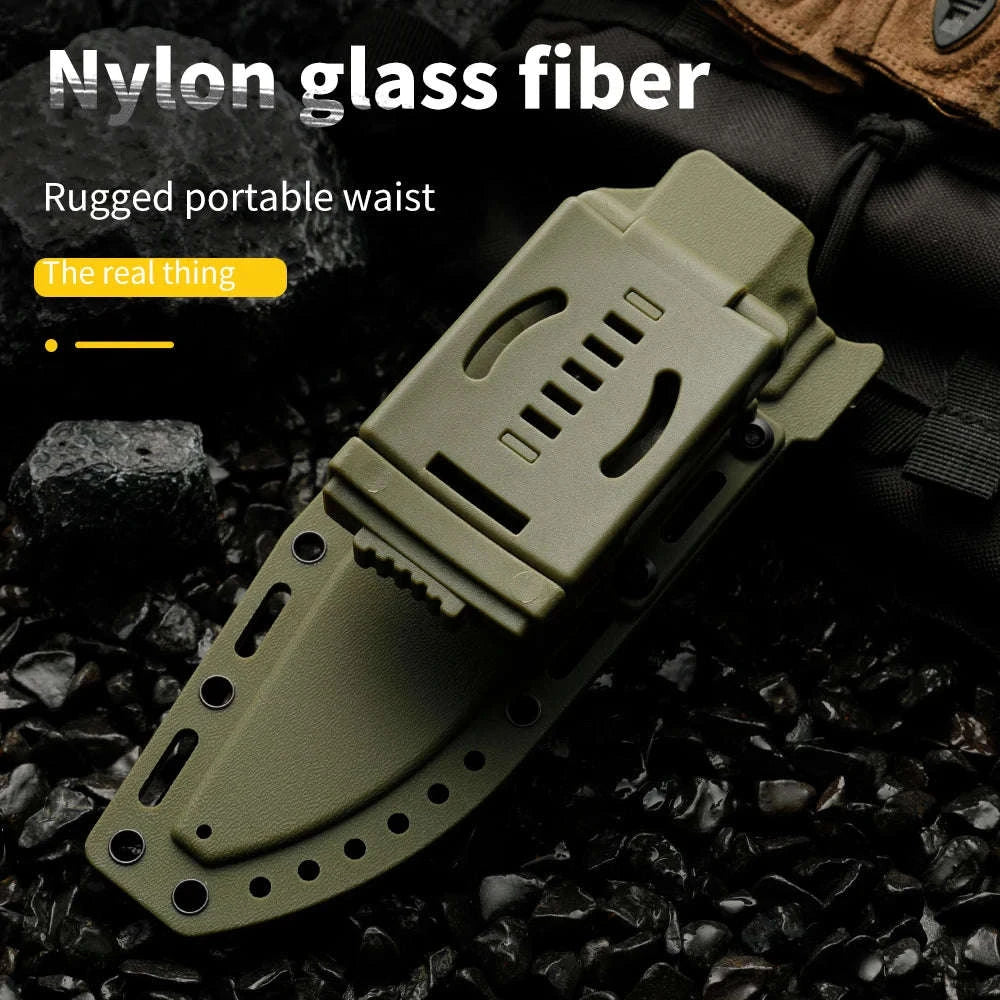 Portable Multifunctional Knife for Outdoor Survival-black / United States