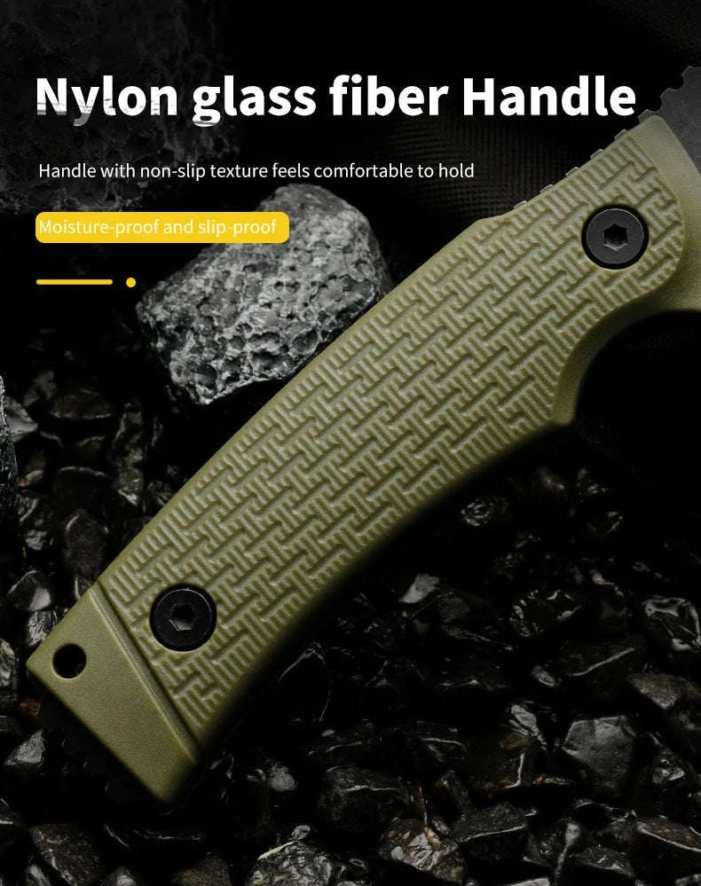 Portable Multifunctional Knife for Outdoor Survival-black / United States