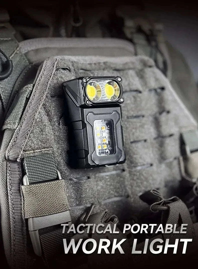Portable Multifunctional USB Rechargeable LED Flashlight-3 PCS