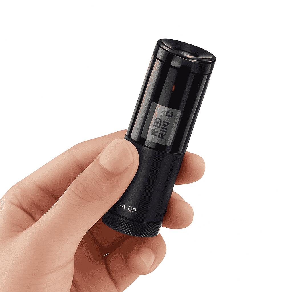 Portable Non-Contact Alcohol Breathalyzer with LED Display-Black