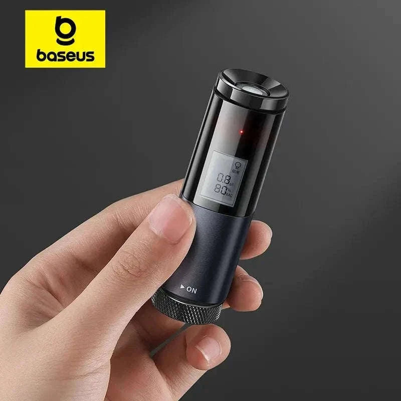 Portable Non-Contact Alcohol Breathalyzer with LED Display-Black