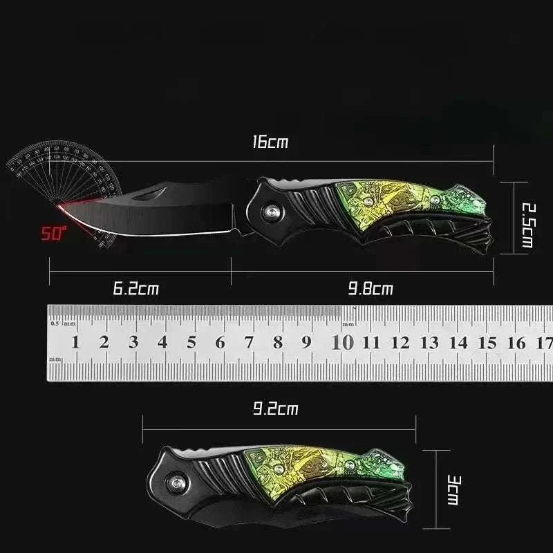 Portable Outdoor Folding Fruit Knife-
