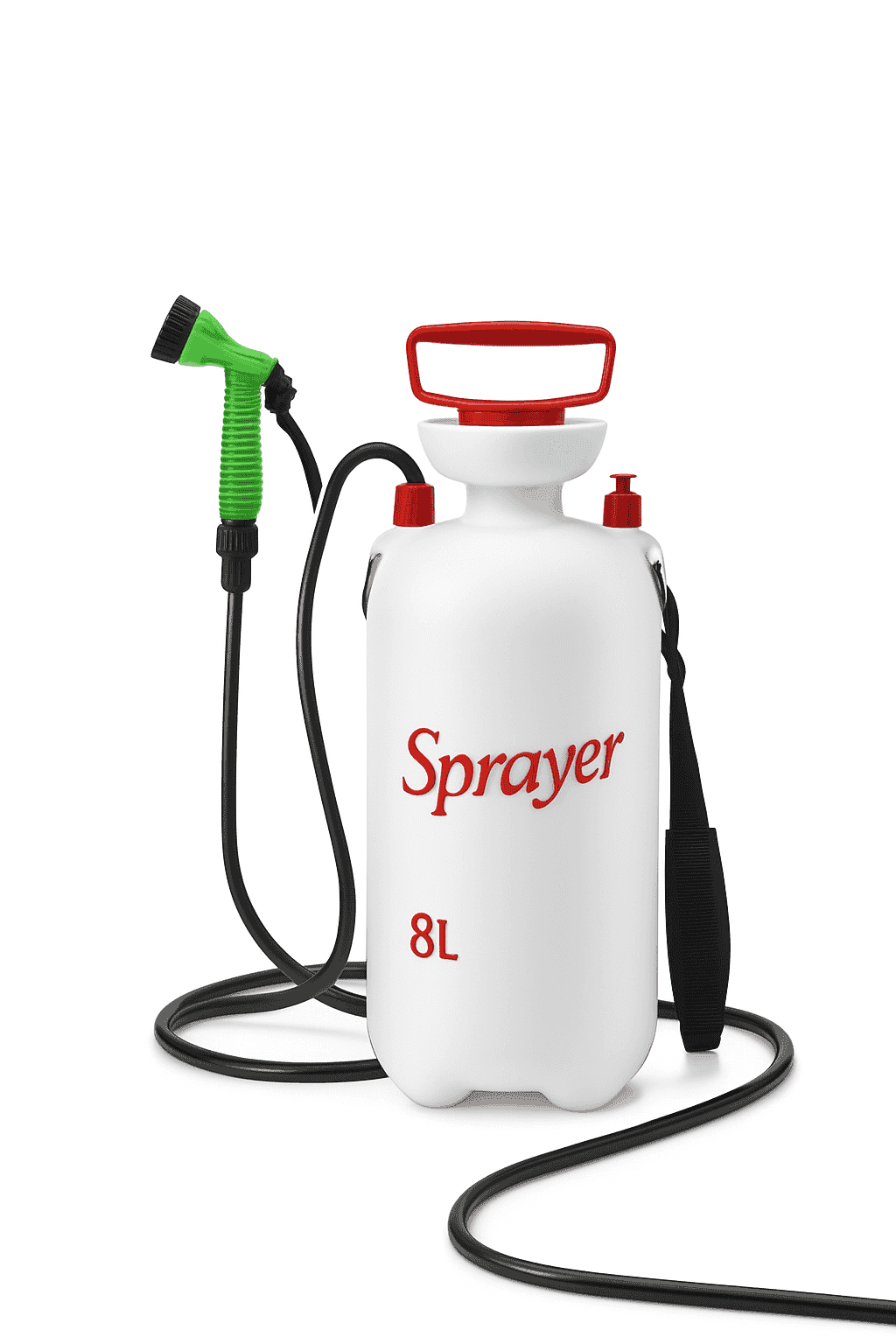 Portable Outdoor Shower with 3m Hose, 4L & 8L-4L