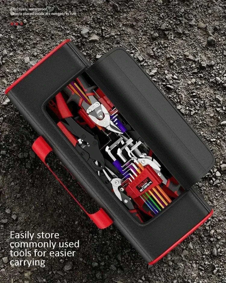 Portable Oxford Cloth Tool Bag for Organized Daily Work-Large monolayer