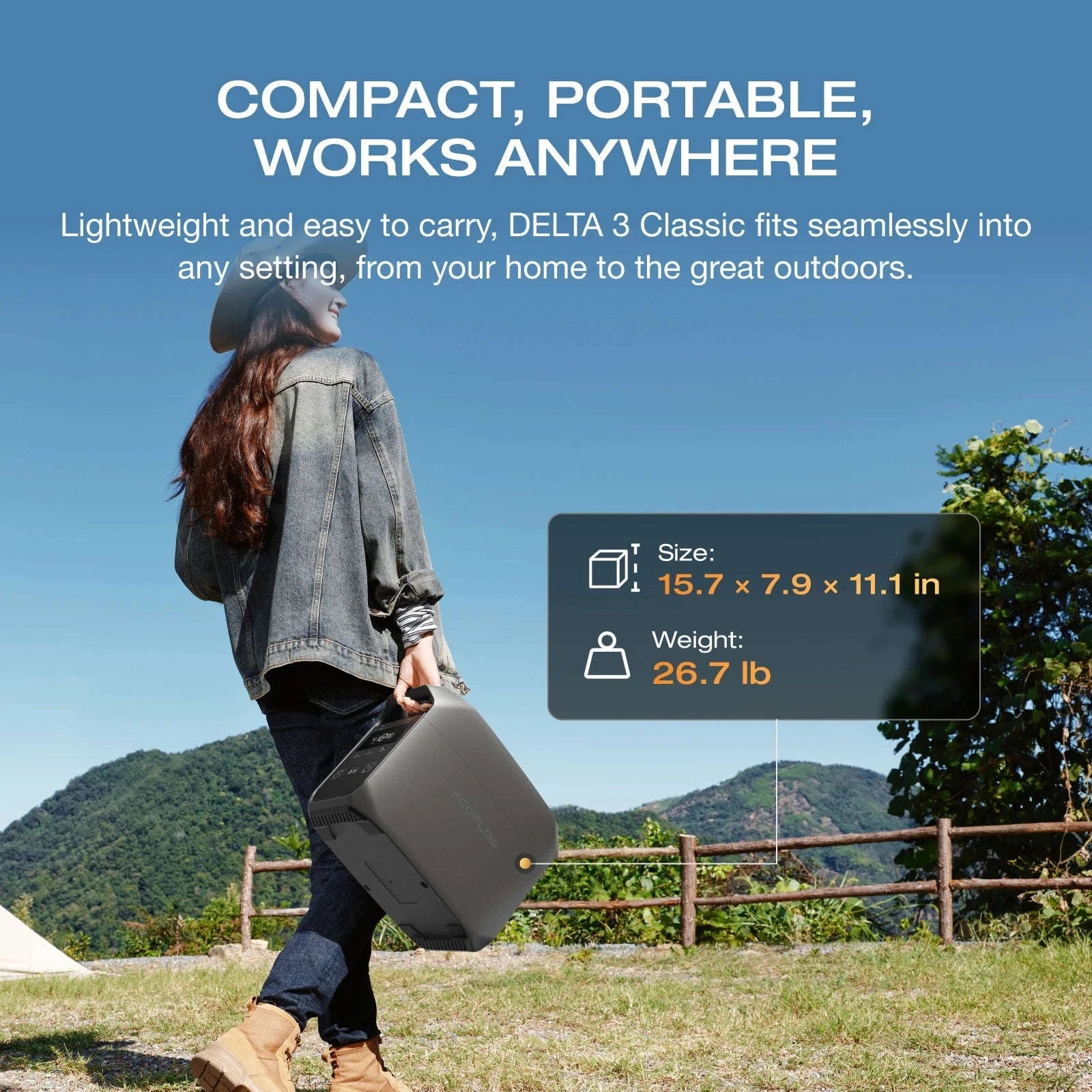 Portable Power Station 1024Wh 1800W-DELTA 2 1024Wh / United States / US