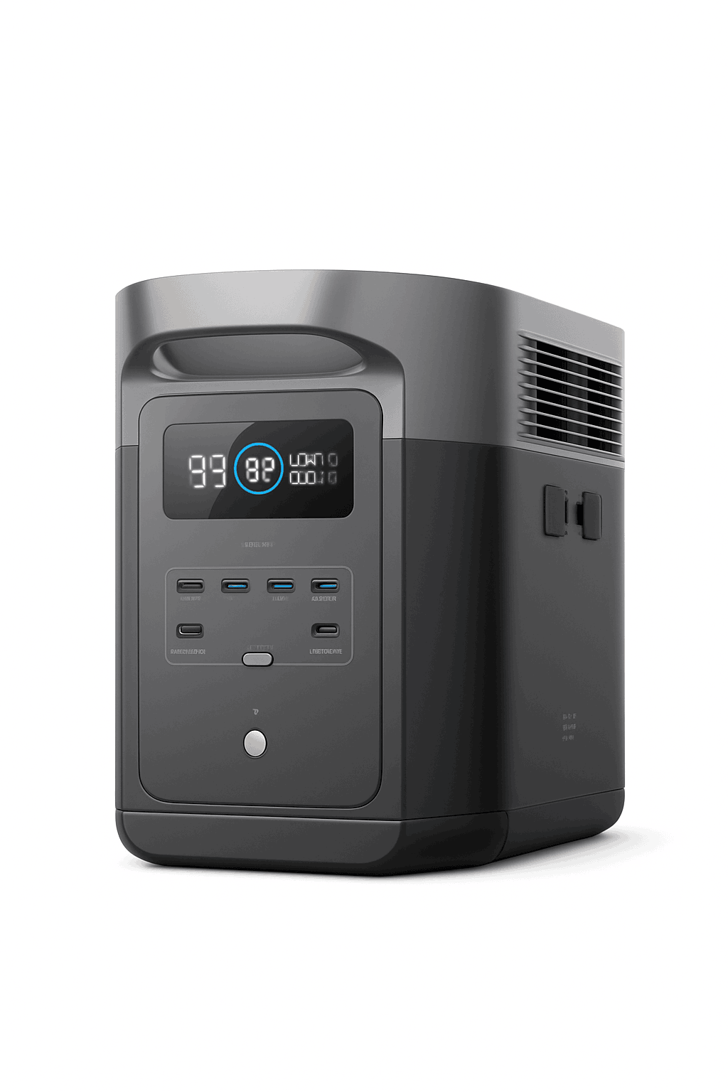 Portable Power Station 2048Wh 2400W Solar Generator-D2M 2048Wh / United States / US