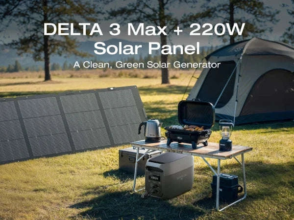 Portable Power Station 3400W Fast Charging Black-2048Wh / United States / US