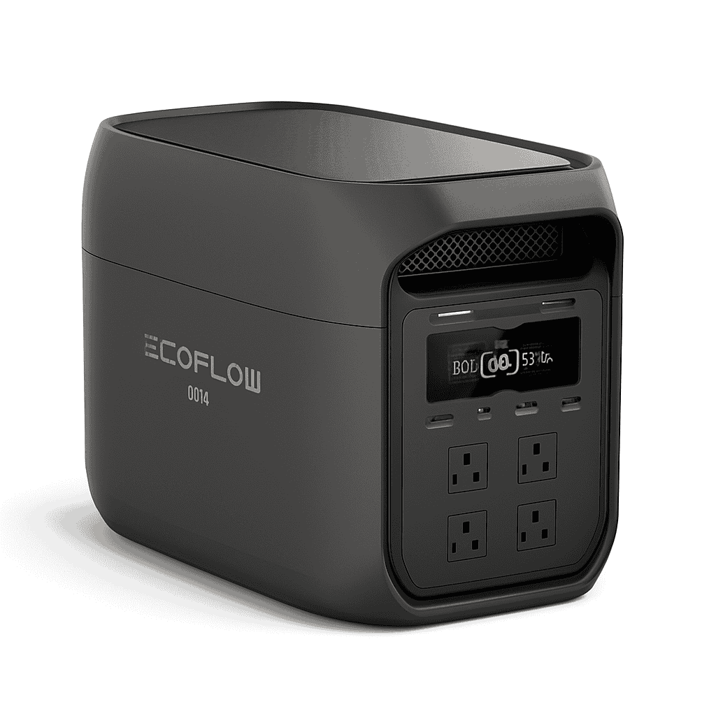 Portable Power Station 3400W Fast Charging Black-2048Wh / United States / US