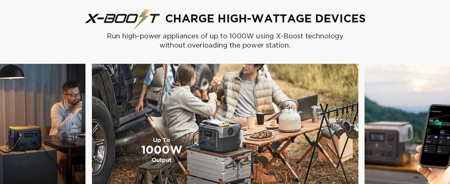 Portable Power Station 499Wh with Bag-River 2 Max 499Wh / United States / US
