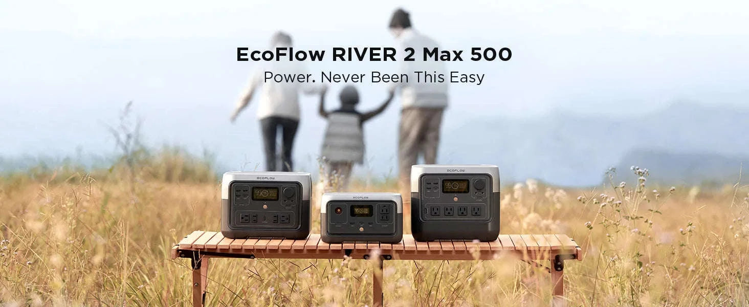 Portable Power Station 499Wh with Bag-River 2 Max 499Wh / United States / US