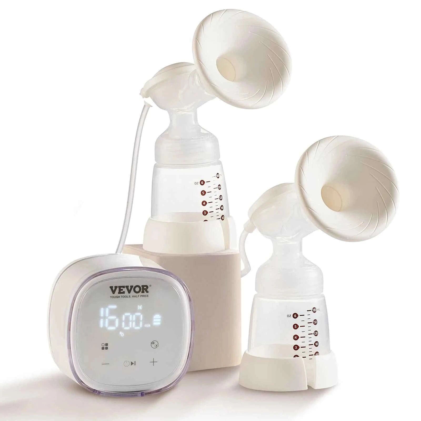 Portable Rechargeable Double Electric Breast Pump with LED Display-YM-8166 / CZECH REPUBLIC