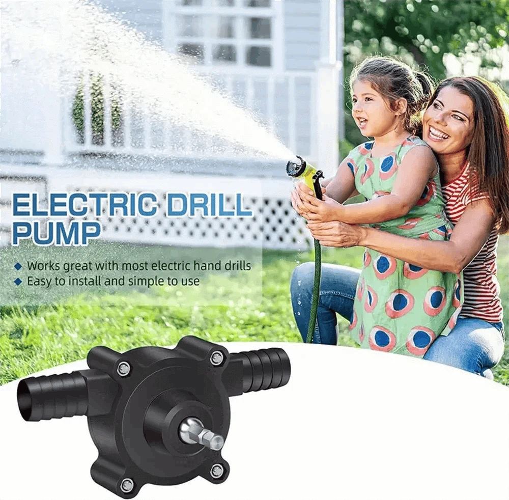 Portable Self-Priming Drill Pump for Liquid Transfer-Other / 1PC