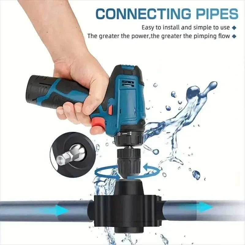 Portable Self-Priming Drill Pump for Liquid Transfer-Other / 1PC