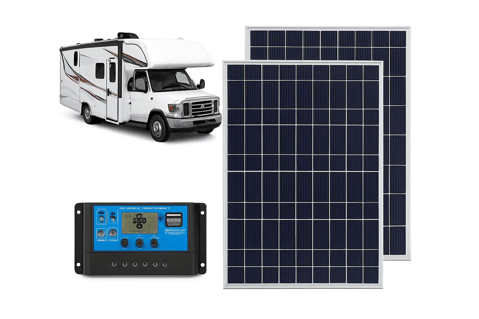 Portable Solar Panel Kit for Reliable Off-Grid Power-300W 100A controller