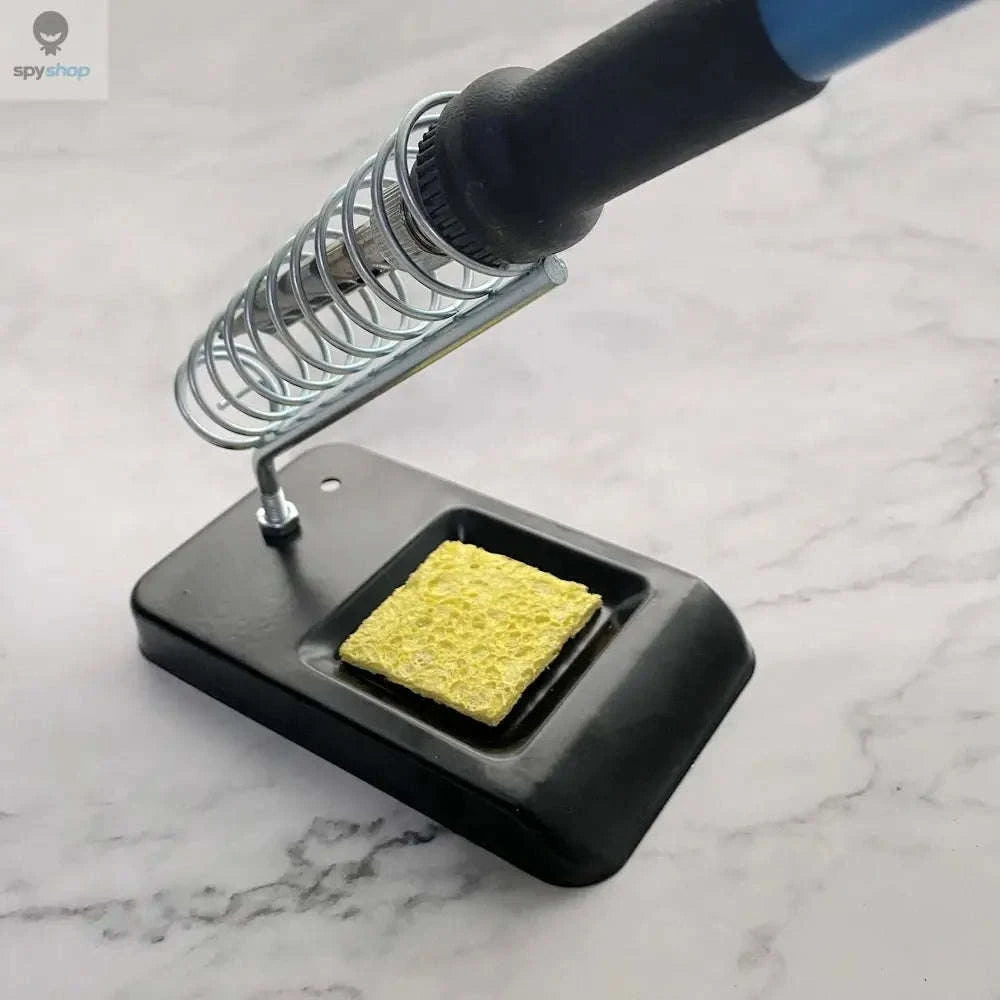 Portable Soldering Iron Stand Holder with Cleaning Sponge Slot-C style