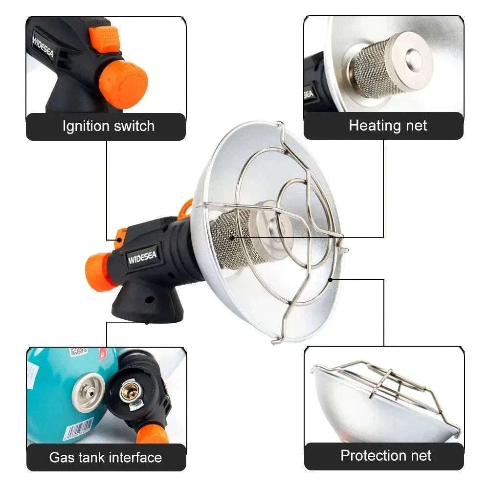 Portable Stainless Steel Camping Heater-WSHT-002