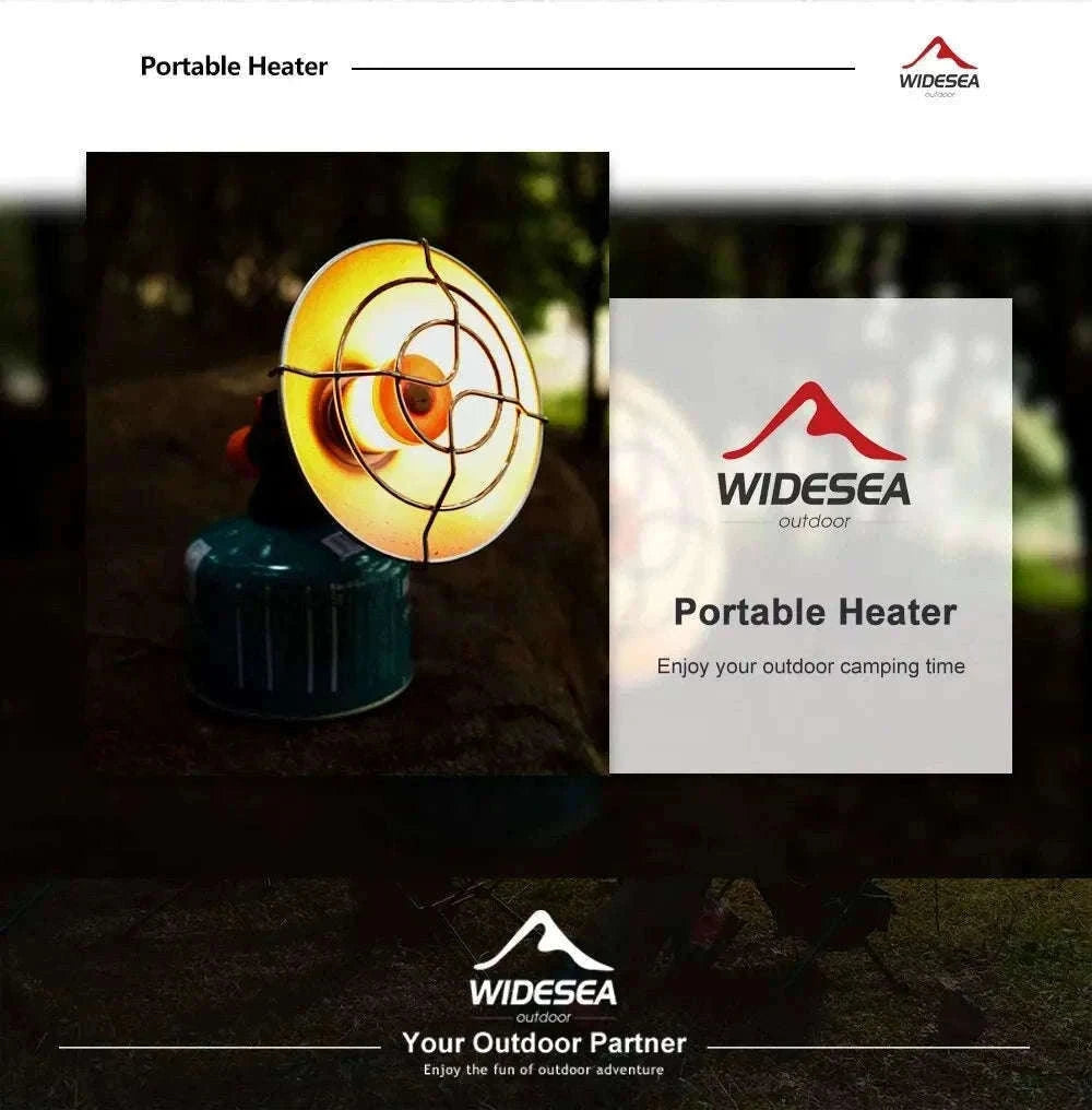 Portable Stainless Steel Camping Heater-WSHT-002