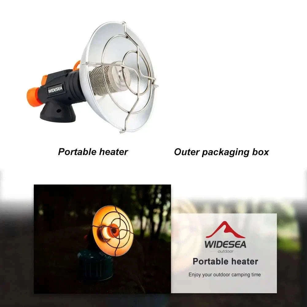 Portable Stainless Steel Camping Heater-WSHT-002