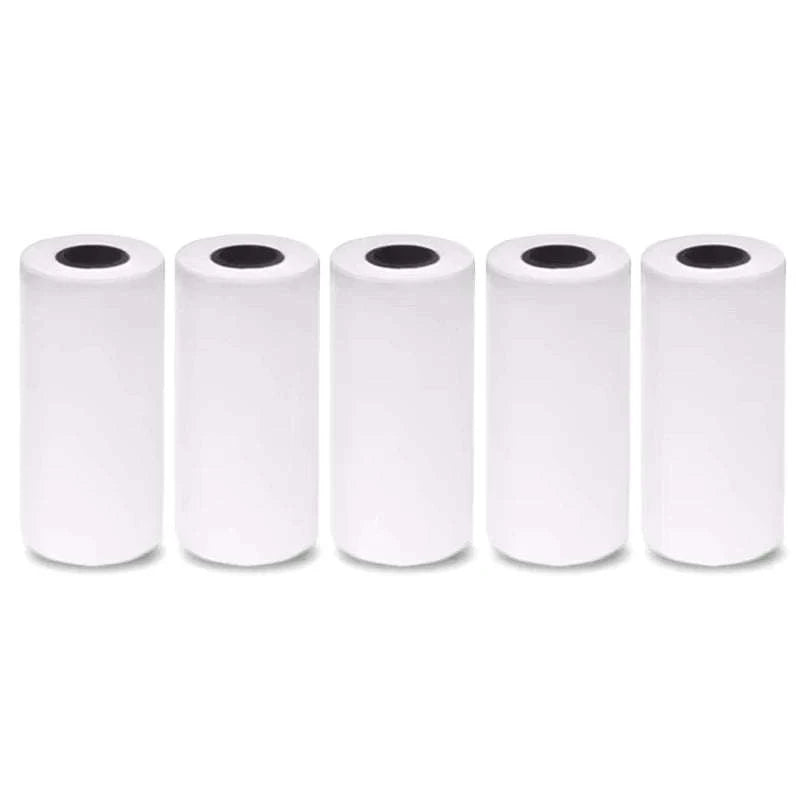 Portable Thermal Printer Mini Photo Label Printer 58mm-Printing paper-3pcs / Other