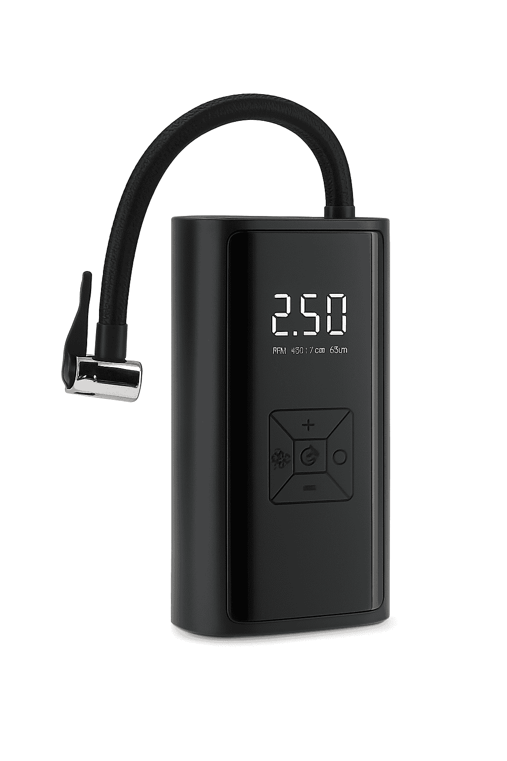 Portable Tire Inflator Air Compressor with LED Light and LCD Display-A