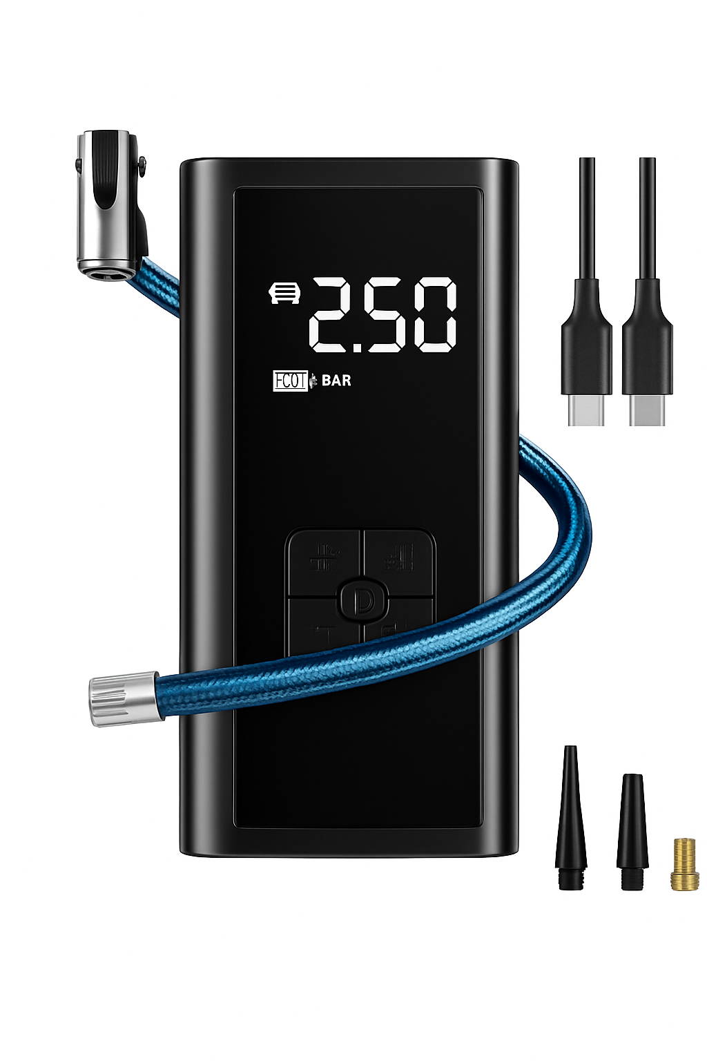 Rechargeable Tire Inflator for Cars, Bikes and Sports Gear