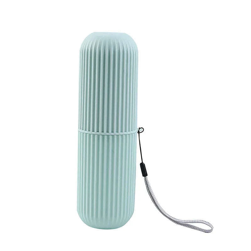 Portable Travel Toothbrush & Toothpaste Case-SKY BLUE