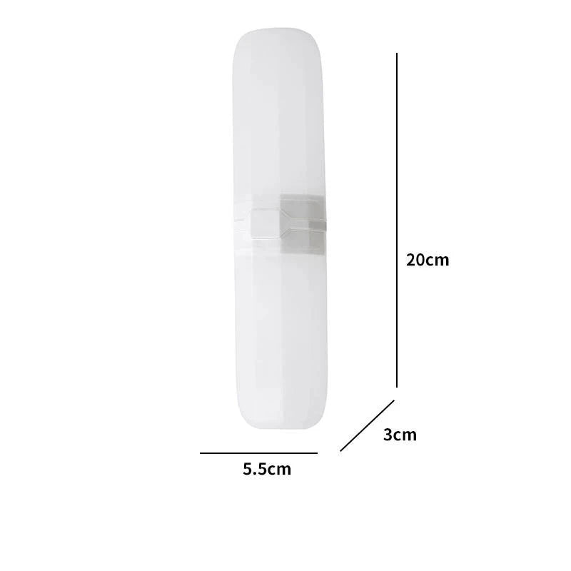 Portable Travel Toothbrush & Toothpaste Case-SKY BLUE