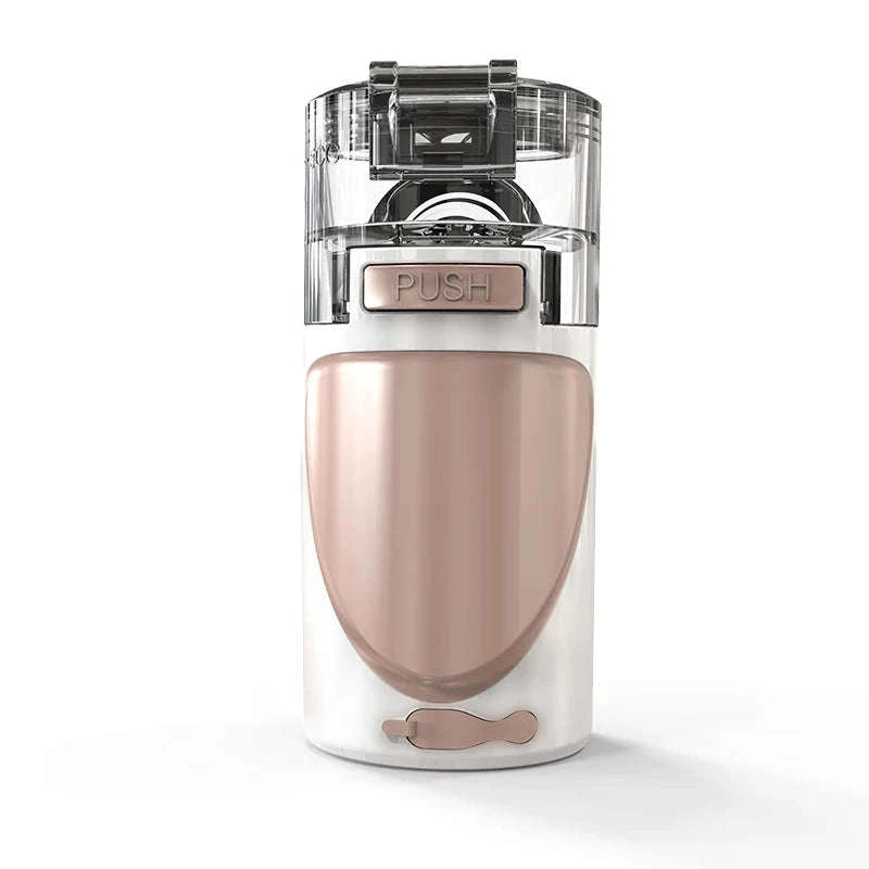 Portable Ultrasonic Mesh Nebulizer for Adults & Kids, Silent Handheld Inhaler-In-001-blue / Russian Federation