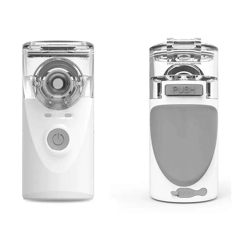 Portable Ultrasonic Mesh Nebulizer for Adults & Kids, Silent Handheld Inhaler-In-001-blue / Russian Federation