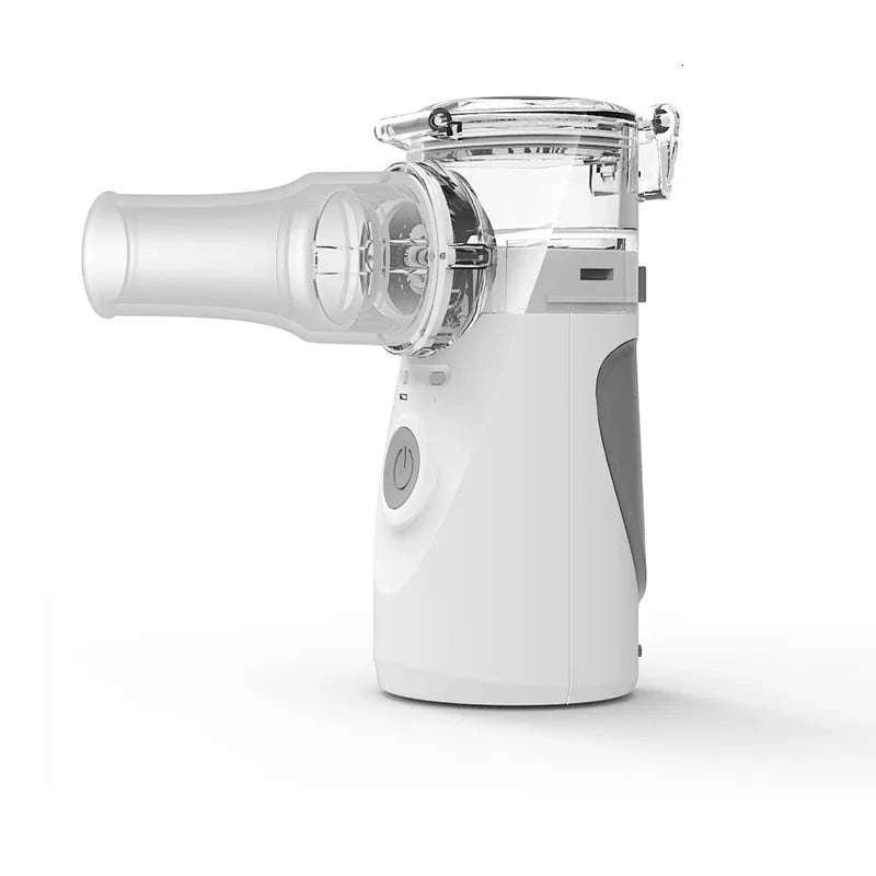 Portable Ultrasonic Mesh Nebulizer for Adults & Kids, Silent Handheld Inhaler-In-001-blue / Russian Federation