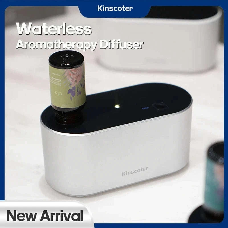 Portable Waterless Aroma Diffuser with 2000mAh Battery-Black