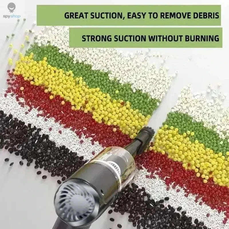 Portable Wireless Car Vacuum Cleaner for Fast, Easy Cleanups-Default Title